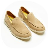 Tundra Suede Loafer Three Quarter Angle