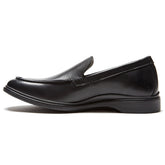 The Loafer by Amberjack in Obsidian Black Leather - Medial View