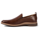 The Slip-On in Chestnut by Amberjack - Medial View