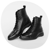 The Boot in Obsidian by Amberjack - product image of boots using prop